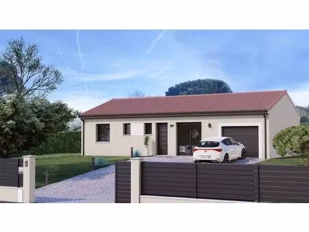 terrain avec maison neuve à vendre