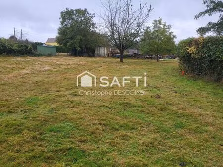 terrain constructible viabilisé à vendre
