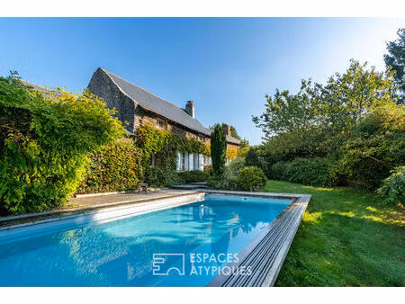maison de caractère xix avec piscine sucé-sur-erdre