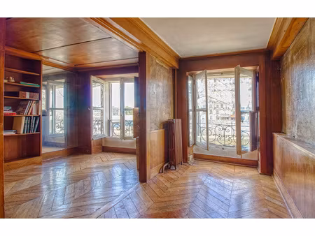 paris xiv - ile saint louis - appartement 2 pièces 39 m2 car