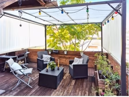 maison t3 et jardin en restanque