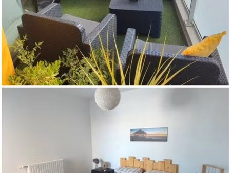 appartement meublé moderne balcon