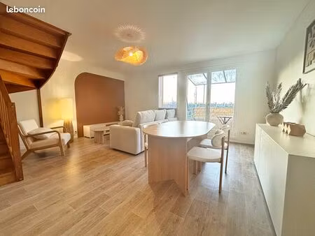 duplex meublé refait à neuf 57m2 quartier la vallée