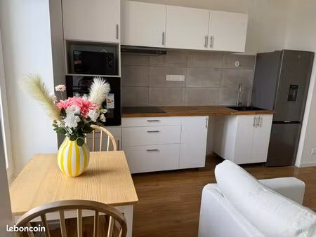 location meublée - t2 - proche gare tgv