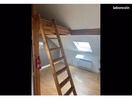 studio 24 m² avec mezzanine – lumineux – proche gare amiens