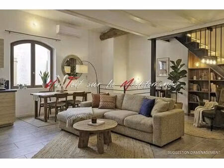 appartement t3  75m2  dans une ancienne bâtisse rénovée à solliès pont