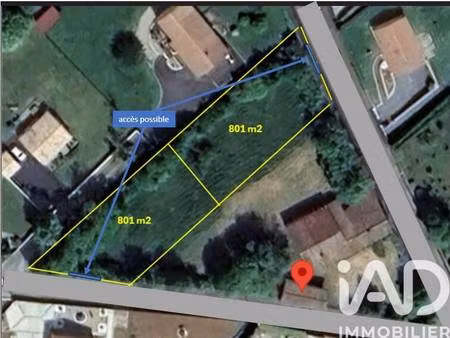 terrain constructible à vendre