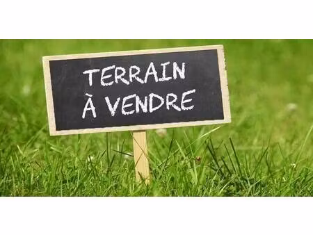 terrain constructible à vendre