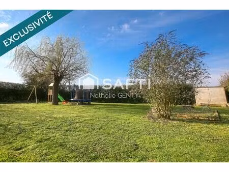 maison semi plain pied avec terrain arbore a bierne et garage