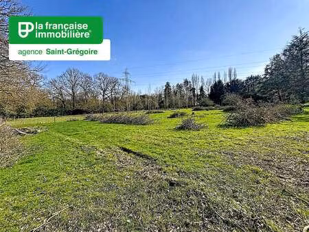 vente terrain à saint-grégoire (35760) : à vendre / 2736m² saint-grégoire