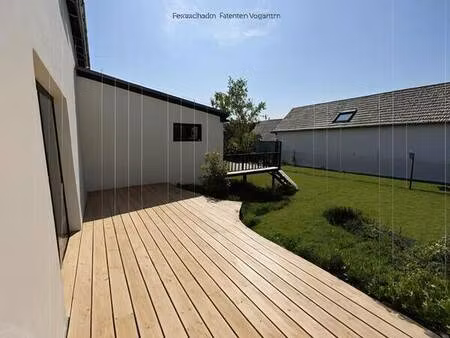 maison-appartement neuf 5 pièces 110 m² terrasses et jardin 125m²