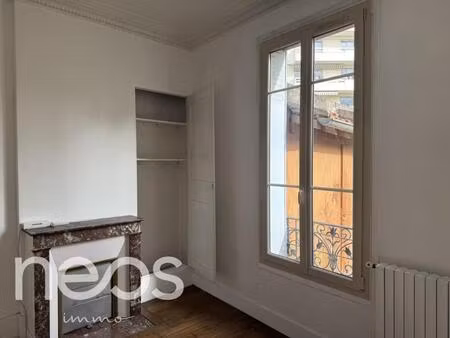 t2 32 23 m² rdc sur jardin – mairie saint-maur – cachet ancien