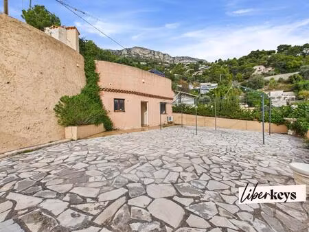 èze – studio à réinventer avec terrasse de 115 m² vue mer et piscinable