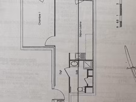 t2 dans résidence récente avec parking