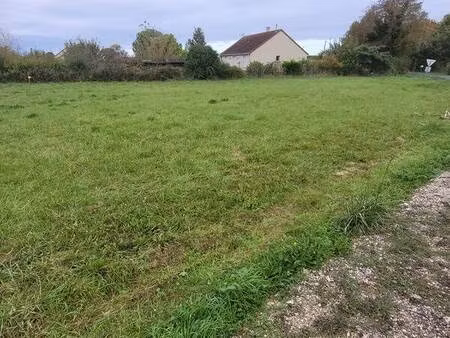 terrain constructible 770m² (façade environ 28ml  profondeur env 25ml)