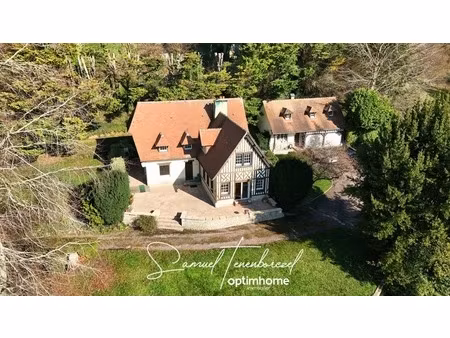 maison de caractère 177 m²  4 ch avec dépendance et vue vallée – 1 hectare à cambremer (14