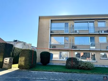gelijkvloers appartement te koop in burcht