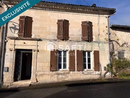 a rénover! grande maison de village et dépendances