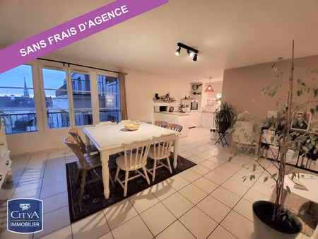 appartement à louer 3 pièces 76.64 m² - rouen (76) - 842€
