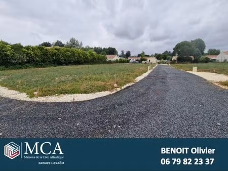 vente terrain 443 m² médis (17600)