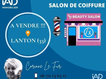 vente boutique/local commercial 34 m²