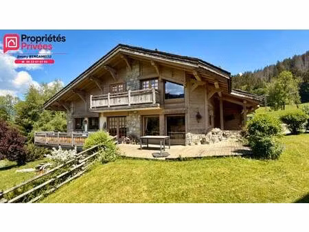 megève - secteur la princesse - chalet individuel de standing
