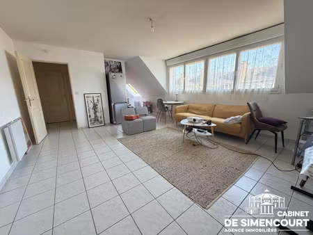 achat appartement 2 pièces 50m² amiens 80000