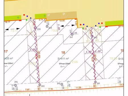 vente terrain 411 m² perros-guirec (22700)