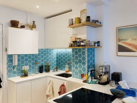 loue : très bel appartement meublé au coeur de belleville