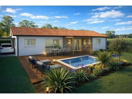 vente maison à construire 90 m² gamarde-les-bains (40380)