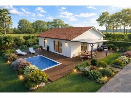 vente maison à construire 80 m² vielle-saint-girons (40560)