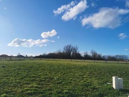 vente terrain 734 m² bieujac (33210)