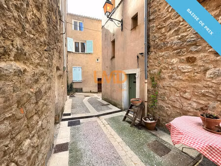 maison de village en pierre potentiel chateaudouble calme