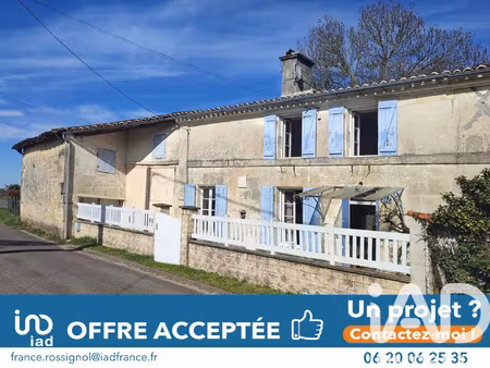vente maison à mesnac (16370) : à vendre / 72m² mesnac