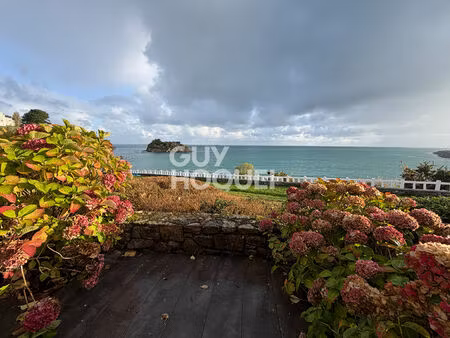 saint quay portrieux : a vendre appartement pleine vue mer quartier comtesse!