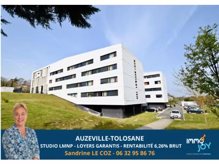 vente appartement 1 pièce 18 m² auzeville-tolosane (31320)