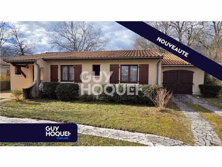 maison de plain pied  garage  au calme