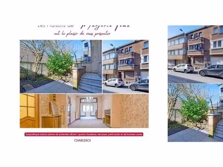 immeuble de rapport à vendre à rue dourlet 6 charleroi (vbd94261)