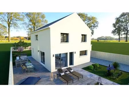 terrain avec maison neuve à vendre