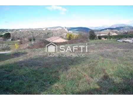 terrain constructible à vendre