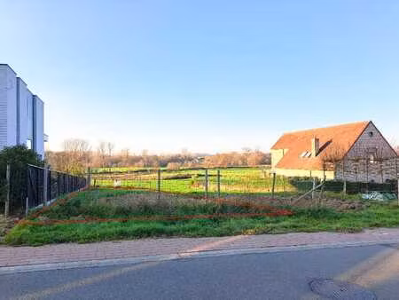 prachtige bouwgrond voor halfopen bebouwing