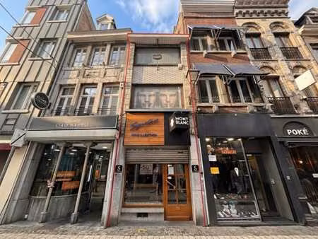 maison de commerce dans l'hyper centre de liège