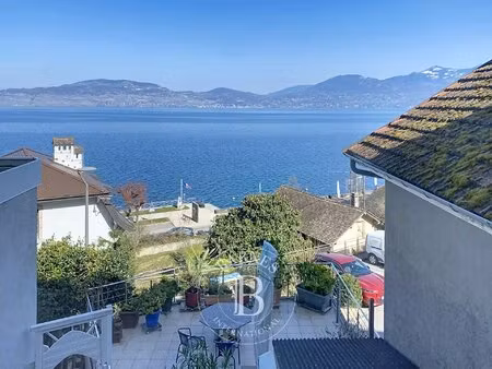 saint gingolph - villa de 148 m² - vue lac - 3 chambres - garage