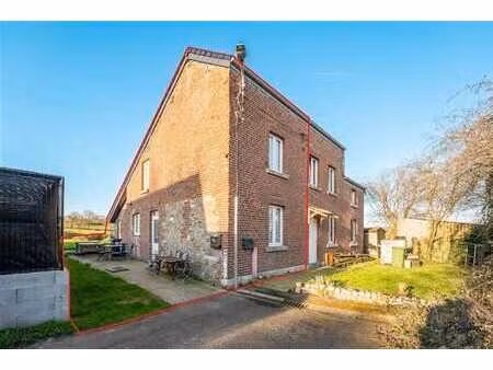 maison 3 façades avec jardin à soumagne