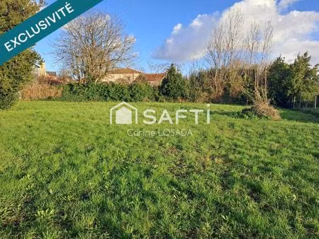 terrain constructible viabilisé à vendre