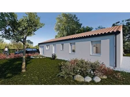 terrain avec maison neuve à vendre