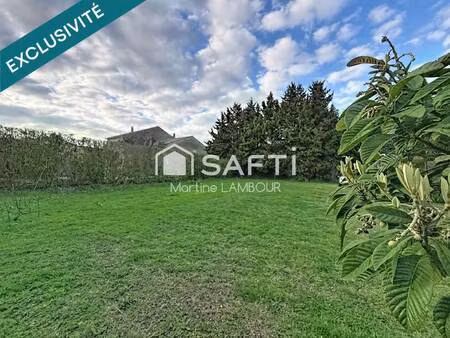 terrain constructible à vendre