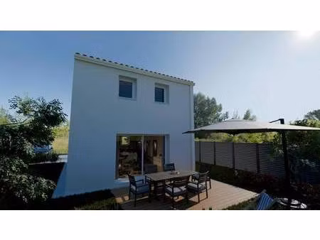 terrain avec maison neuve à vendre