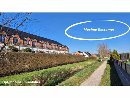 vente appartement 3 pièces 64 m² wervicq-sud (59117)