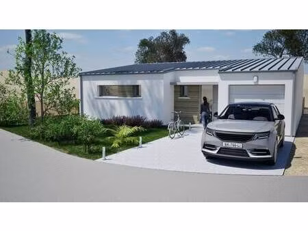 terrain avec maison neuve à vendre